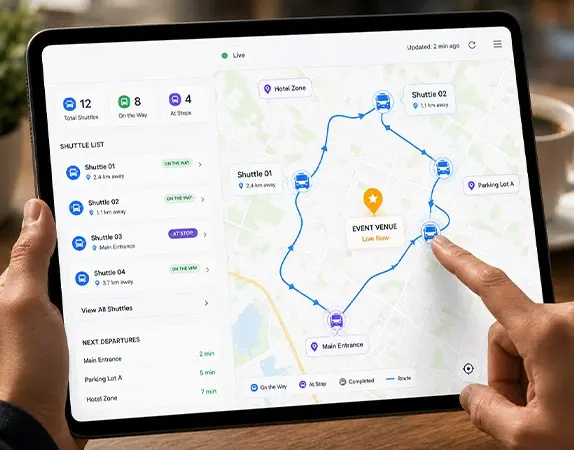 EVENTFALCON'S REAL-TIME TRACKING VIEW FOR INDEPENDENT CONSULTANTS